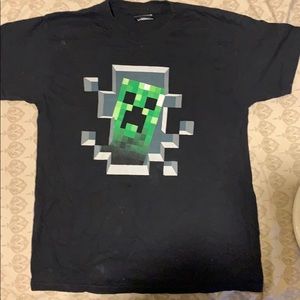 Minecraft creeper shirt